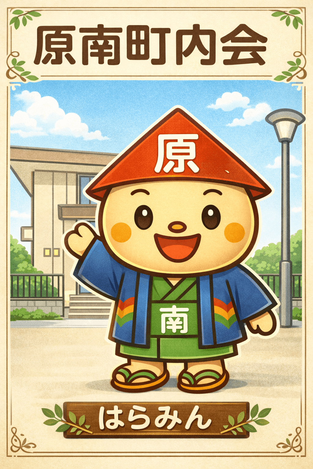 原南町内会マスコット はらみん